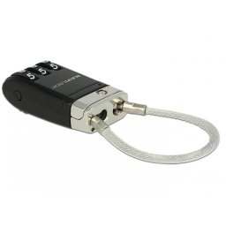 Cablu pentru blocarea portului USB cu cifru, Navilock 20647