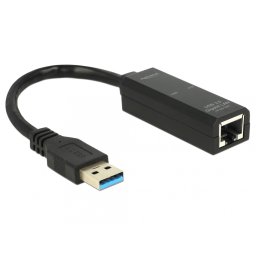 Adaptor USB 3.0 la Gigabit LAN 10/100/1000 Mb/s, Delock 62616