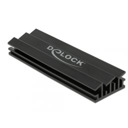 Cooler (ventilator) 70 mm din aluminiu pentru SSD M.2, Delock 18283