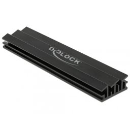 Cooler (ventilator) 100 mm din aluminiu pentru SSD M.2, Delock 18284