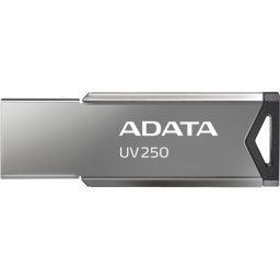 Stick USB 2.0 16GB Aliaj Silver, ADATA AUV250-16G-RBK