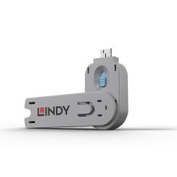 Cheie pentru blocarea portului USB-A (L40462 & L40452) Bleu, Lindy L40622