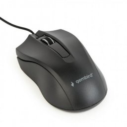 Mouse optic USB Negru, Gembird MUS-3B-01