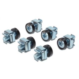 Set 50 buc suruburi montare rack M6, ZZ-SCREW02