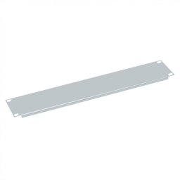 Panou masca metalic 19" 2U RAL7035 Gri deschis, Value 26.99.0296