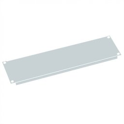 Panou masca 19" metalic 3U RAL7035 Gri deschis, Value 26.99.0297