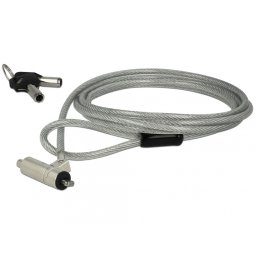 Cablu de securitate notebook cu cheie pentru Noble Wedge & HP Elite X2, Navilock 20654