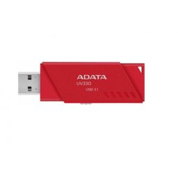 Stick USB 3.0 retractabil UV330 16GB Rosu, ADATA AUV330-16G-RRD