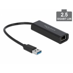 Adaptor USB 3.1-A la 2.5 Gigabit LAN, Delock 66299