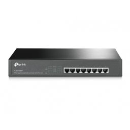 Switch Desktop/Rackmount 8 porturi Gigabit (PoE), TP-LINK TL-SG1008MP