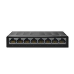 Switch Desktop LiteWave 8 porturi Gigabit Negru, TP-LINK LS1008G