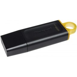 Stick USB 3.2 Gen1 Data Traveler Exodia 128GB Negru + Galben, Kingston DTX/128GB
