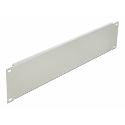 Panou masca metalic 19" 2U Gri, Delock 66534