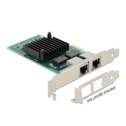 Placa PCI Express la 2 x Gigabit LAN Intel i350, Delock 88502