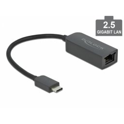 Adaptor USB 3.2-C la 2.5 Gigabit LAN, Delock 66645