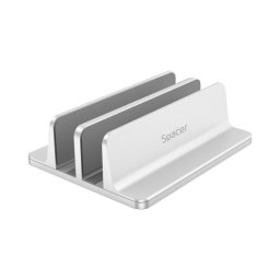 Suport dublu vertical pentru notebook 14-17" Silver, Spacer SPS-Vertical