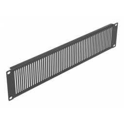 Panou 19" 2U cu fante de ventilatie verticale Negru, Delock 66671