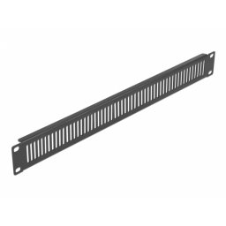 Panou 19" 1U cu fante de ventilatie verticale Negru, Delock 66670