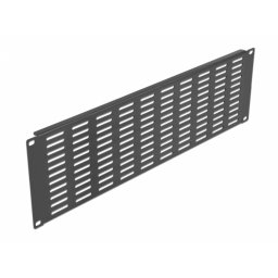 Panou 19" 3U cu fante de ventilatie orizontale Negru, Delock 66681