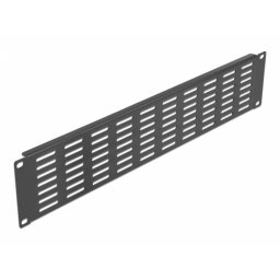Panou 19" 2U cu fante de ventilatie orizontale Negru, Delock 66680