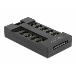 HUB RGB pentru 10 ventilatoare ARGB LED, Delock 64128