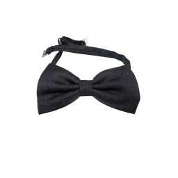 Papion lana Gentlemen`s Corner - Negru Floral - NOU!