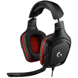 Casti gaming Logitech G332, multiplatforma, Negru