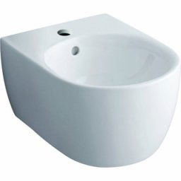 Bideu suspendat Geberit iCon Round 54cm alb