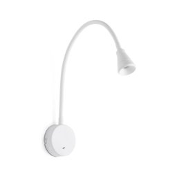 Veioză LED flexibilă FARO 41029 BEL LED/3W/230V alb
