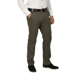 Pantaloni barbati, cu buzunare oblice, kaki prafuit (Marime pantalon: W31)
