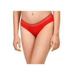 Chiloti clasici cu bentita lata, Lemila (Culoare: Rosu, Marime chilot: L)