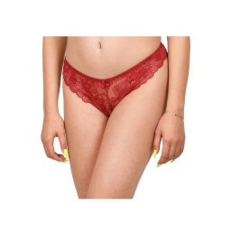 Chiloti brazilieni, dantelati, Lemila (Culoare: Roz, Marime chilot: L)