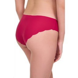 Chiloti clasici fara cusaturi, Miss (Culoare: Alb, Marime chilot: L)