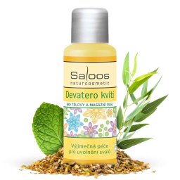 Saloos Nine Flowers Bio Body and Massage Oil 50ml