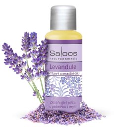Saloos Lavender Bio Body and Massage Oil 50ml
