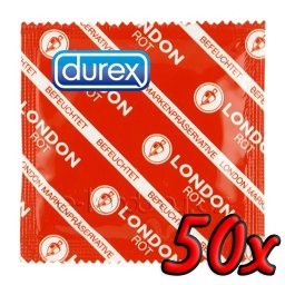 Durex London Rot 50 pack - SALE exp. 10/2026
