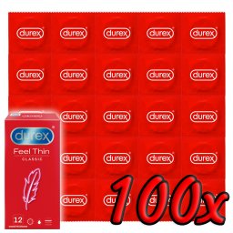Durex Feel Thin Classic 100 pack