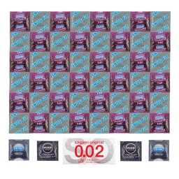 Deluxe Package Smaller Condoms - 54 Smaller Condoms