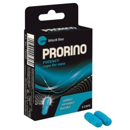 HOT Ero Prorino Black Line Potency caps for men 2tbl