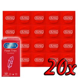 Durex Feel Thin Classic 20 pack
