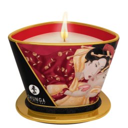 Shunga Libido Massage Candle Sparkling Strawberry Wine 170ml