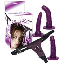 Bad Kitty Strap-on Set