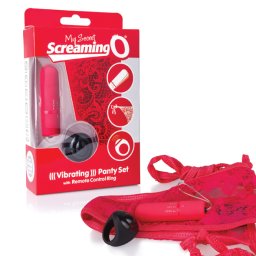 The Screaming O Remote Control Panty Vibe Red