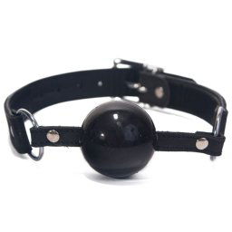 Devil Sticks Silicone Ball Gag Black