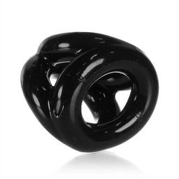 Oxballs Atomic Jock Tri-Sport Adjustable Fit Cocksling Black