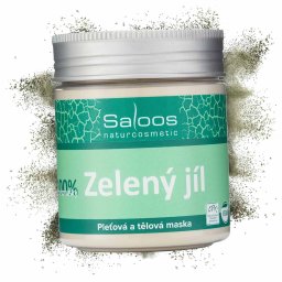 Saloos 100% Green Clay Body and Facial Mask 140g