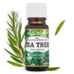 Saloos 100% Natural Essential Oil Tea Tree 10ml