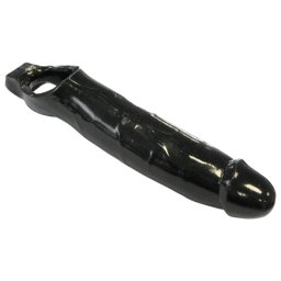 TSX Big Fat Cock Sheath Black