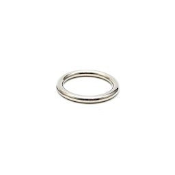 Rimba Solid Metal Cockring 6mm Thick 7371 45mm