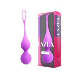Layla Peony Double Vaginal Dumbbell Purple